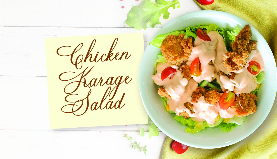 Chicken Karage Salad